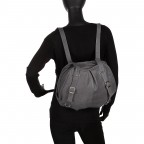 Convertible Buckle Charcoal Backpack