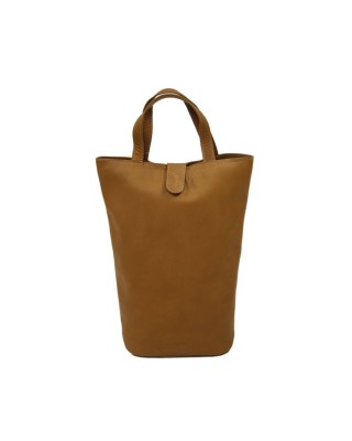 Double wine handle saddle bag