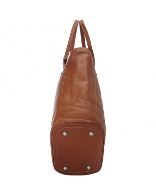 Brown Laptop Saddle Bag