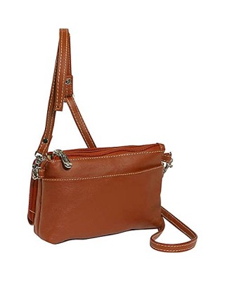 Saddle Shoulder Bag Wristlet