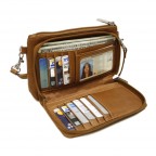 Saddle Shoulder Bag Wristlet
