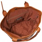 Saddle red shopping bag