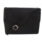 Small black tote with storage pocket