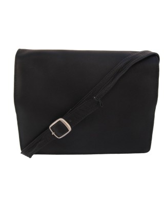 Small black tote with storage pocket
