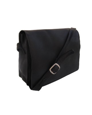 Small black tote with storage pocket