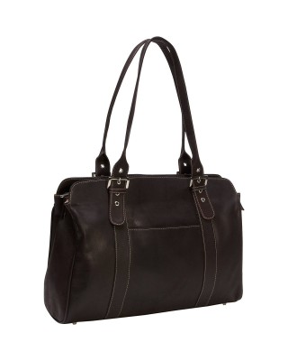 Women's Buckle Laptop Handbag